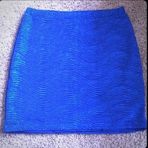 Blue Sparkle H&M Skirt
